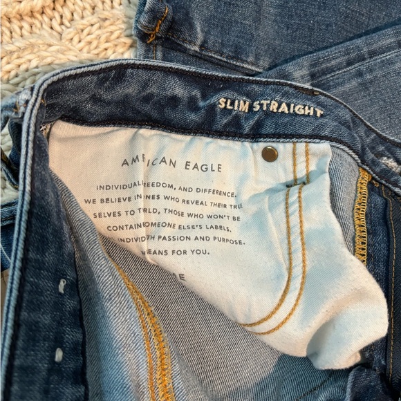 American Eagle slim straight men’s jeans - Picture 2 of 6